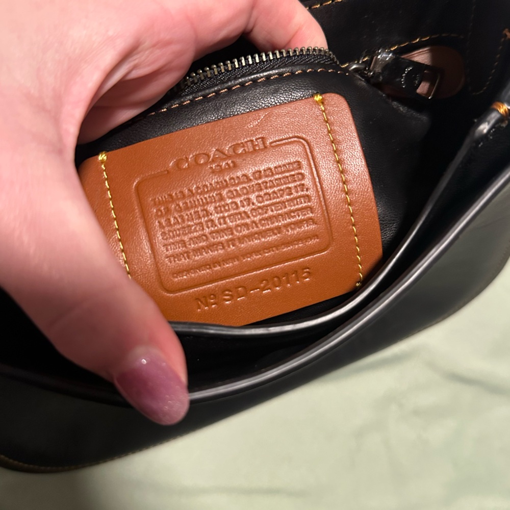 Coach 1941 Patchwork Saddlebag - image 4